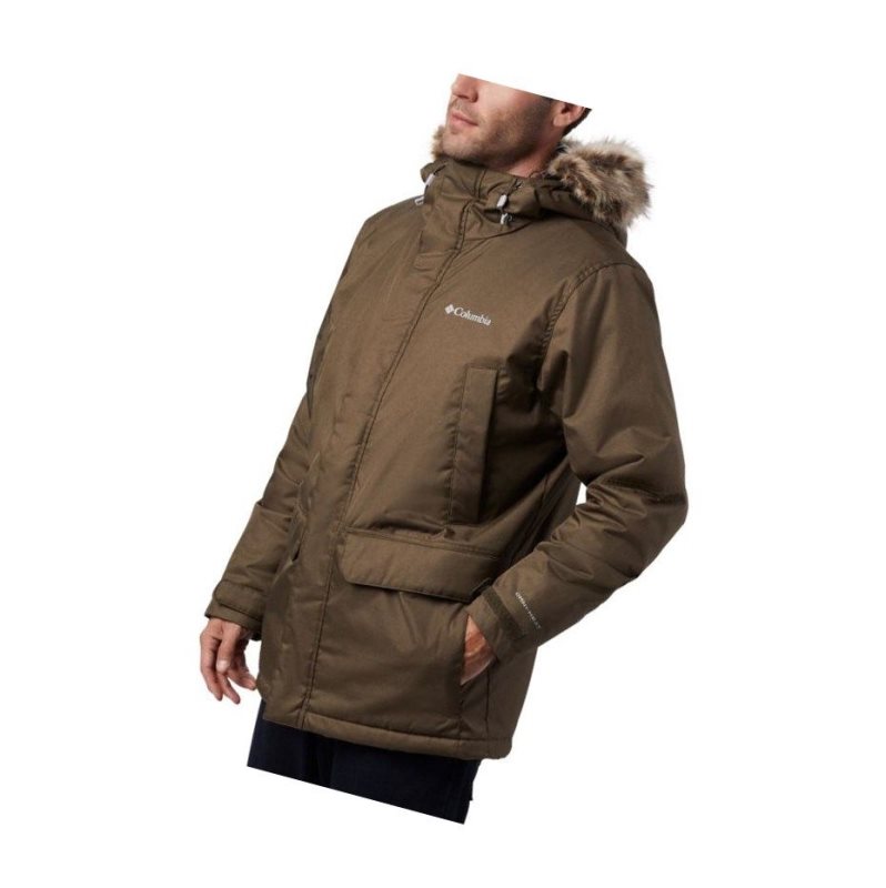 Columbia Penns Creek?II Parka Big Mont Erkek Zeytin Yeşili | 06149-SMTB