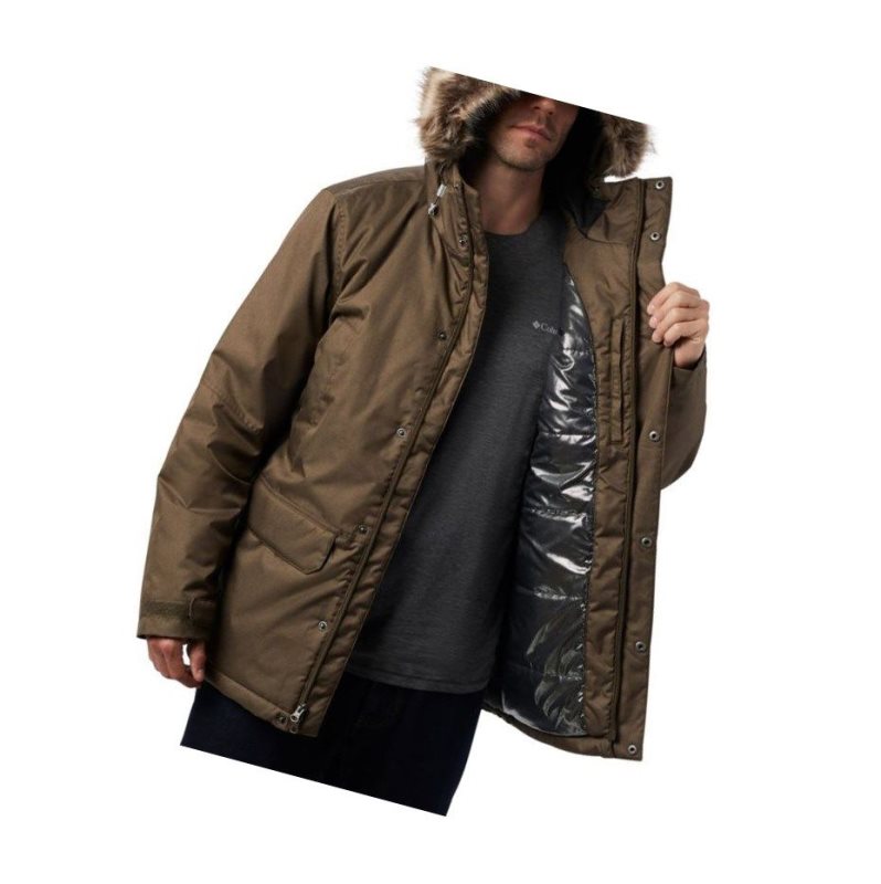 Columbia Penns Creek?II Parka Big Mont Erkek Zeytin Yeşili | 06149-SMTB