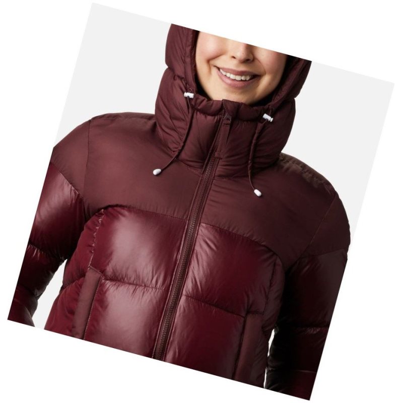 Columbia Pike Lake II Insulated Mont Kadın Bordo | 07986-OMAV