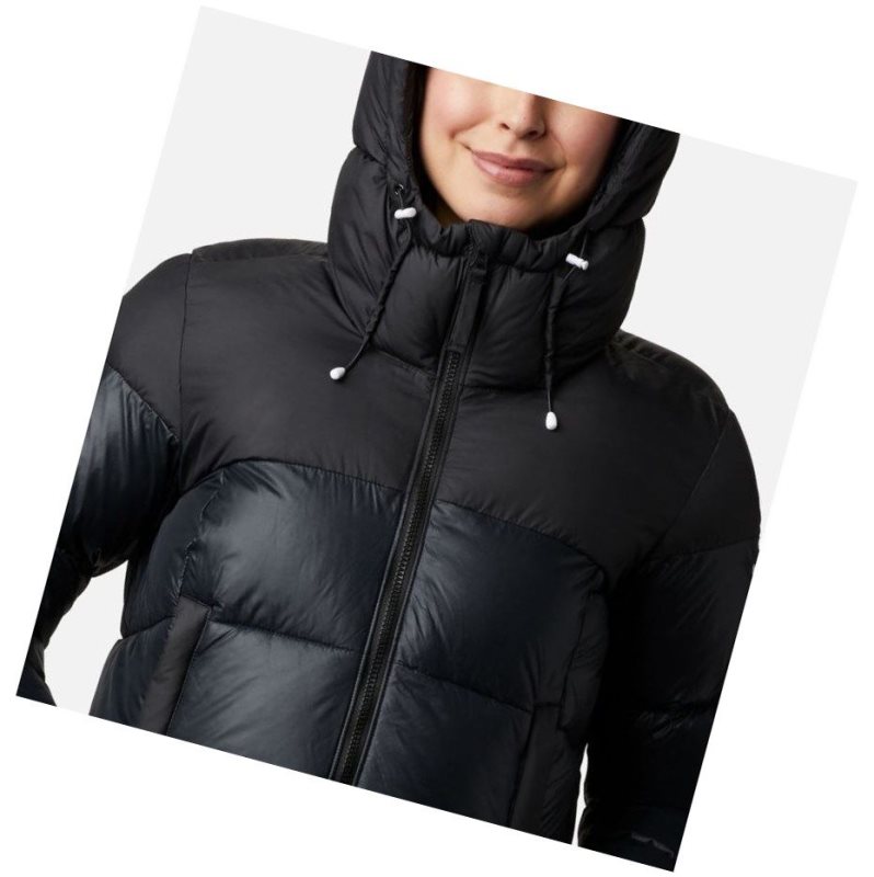 Columbia Pike Lake II Insulated Mont Kadın Siyah | 87960-MGFA