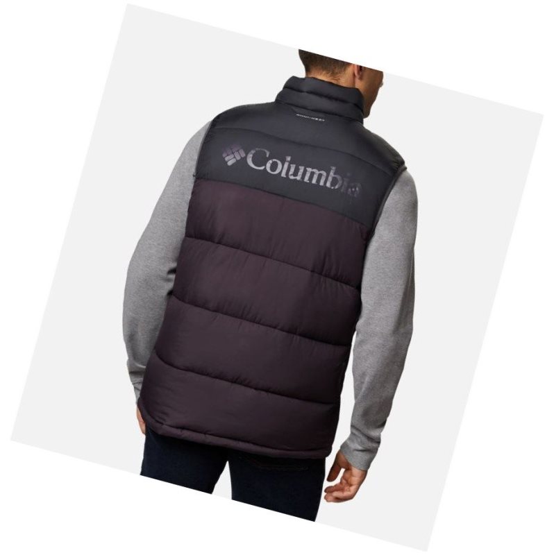 Columbia Pike Lake Yelek Erkek Koyu Mor Koyu Gri | 98706-CRXF