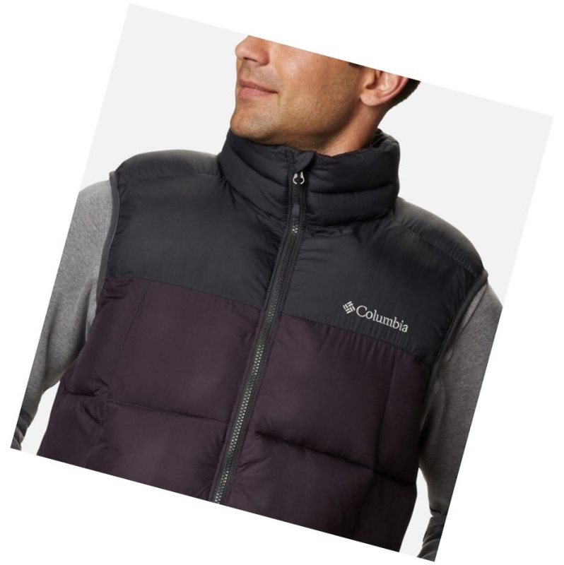 Columbia Pike Lake Yelek Erkek Koyu Mor Koyu Gri | 98706-CRXF