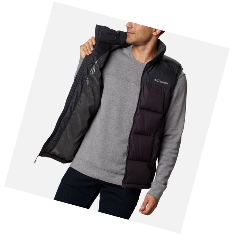 Columbia Pike Lake Yelek Erkek Koyu Mor Koyu Gri | 98706-CRXF