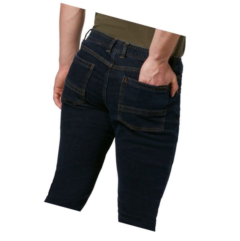 Columbia Pilot Peak Denim- Slim Pantolon Erkek Siyah | 15207-CRKV