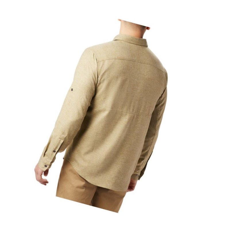 Columbia Pilsner Lodge II Long Sleeve Gömlek Erkek Zeytin Yeşili Kahverengi | 30745-ZISD