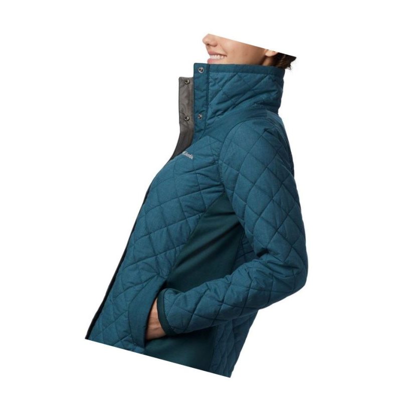 Columbia Pilsner Peak Mont Kadın Mavi | 08723-DWBT