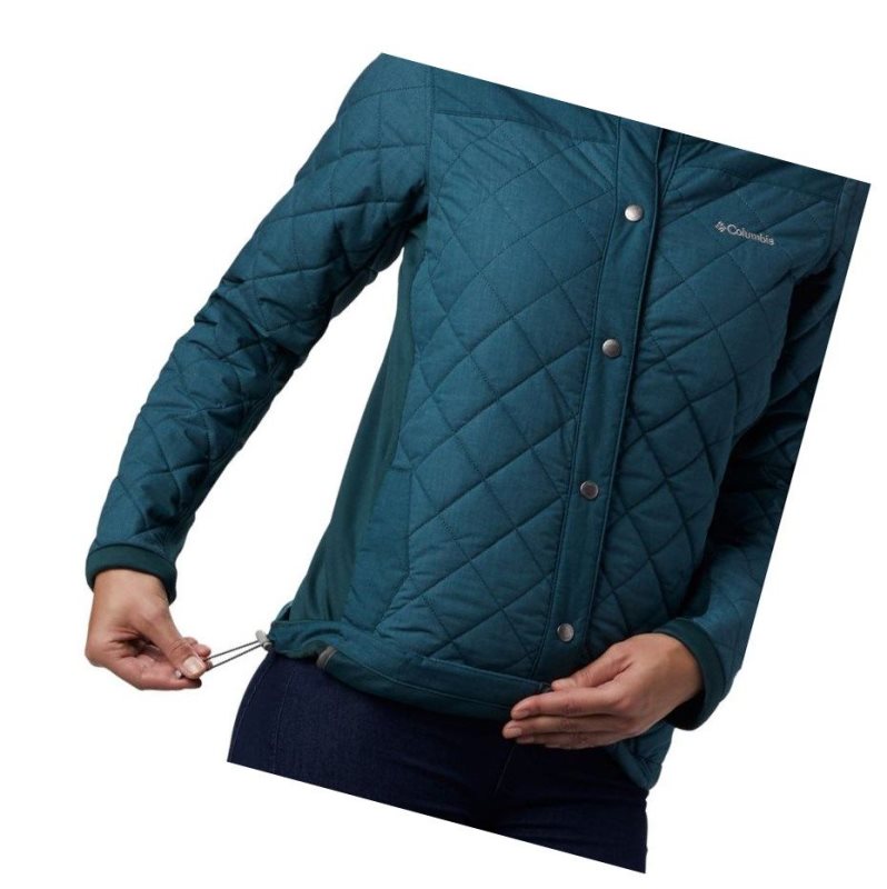Columbia Pilsner Peak Mont Kadın Mavi | 08723-DWBT