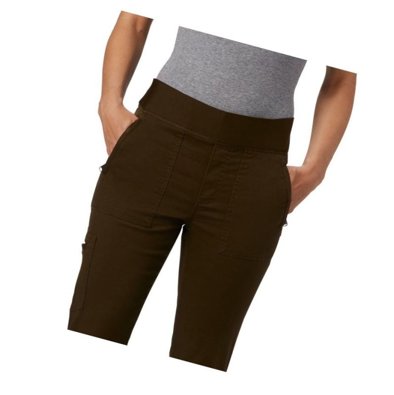 Columbia Pinnacle Peak Hybrid Pantolon Kadın Zeytin Yeşili | 27435-MAYV