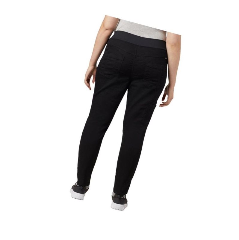 Columbia Pinnacle Peak Hybrid Plus Size Pantolon Kadın Siyah | 13950-GBIS