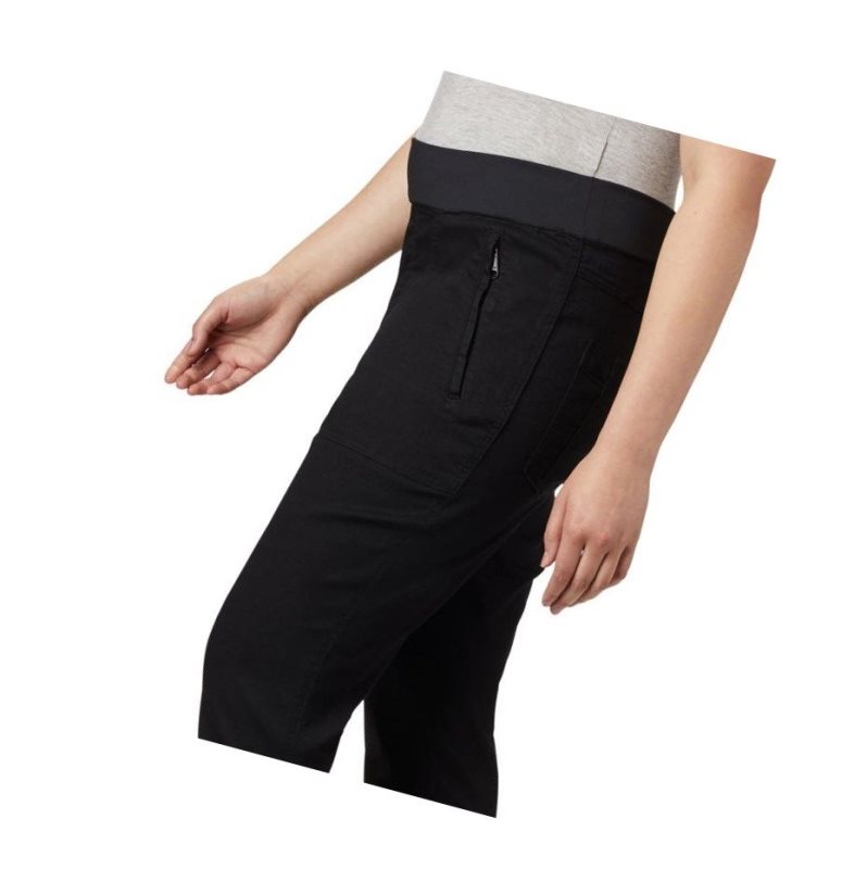 Columbia Pinnacle Peak Hybrid Plus Size Pantolon Kadın Siyah | 13950-GBIS