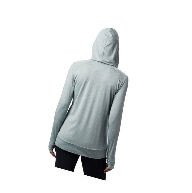 Columbia Place To Place II Full Zip Kapşonlu Kadın Yeşil | 56793-YQBP