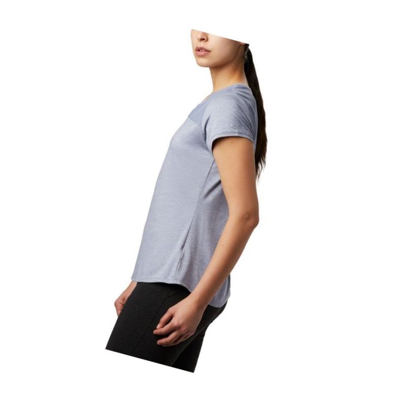 Columbia Place To Place II Short Sleeve Tişört Kadın Mor | 04135-OGUA
