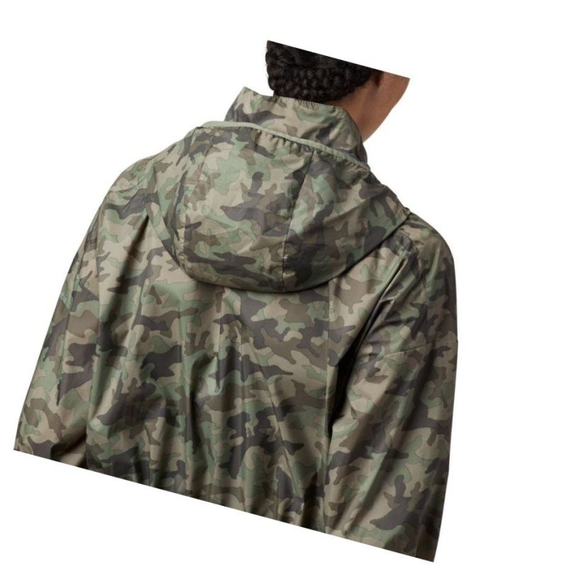 Columbia Poe Creek Mont Kadın Gri Yeşil Camo | 56417-EUQP