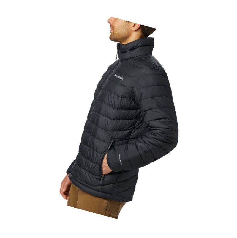 Columbia Powder Lite Big Mont Erkek Siyah | 46872-QMCD