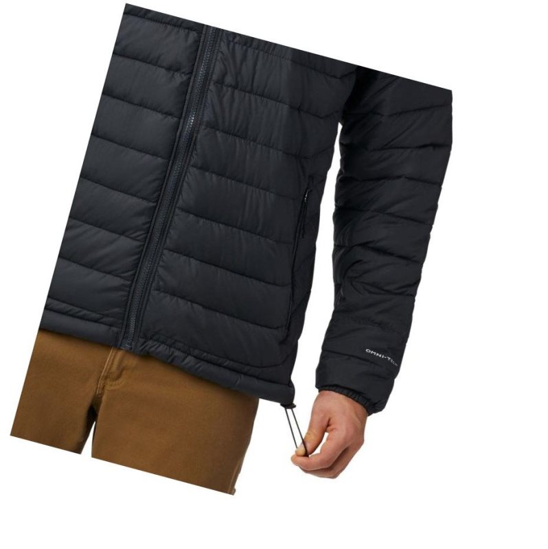 Columbia Powder Lite Big Mont Erkek Siyah | 46872-QMCD