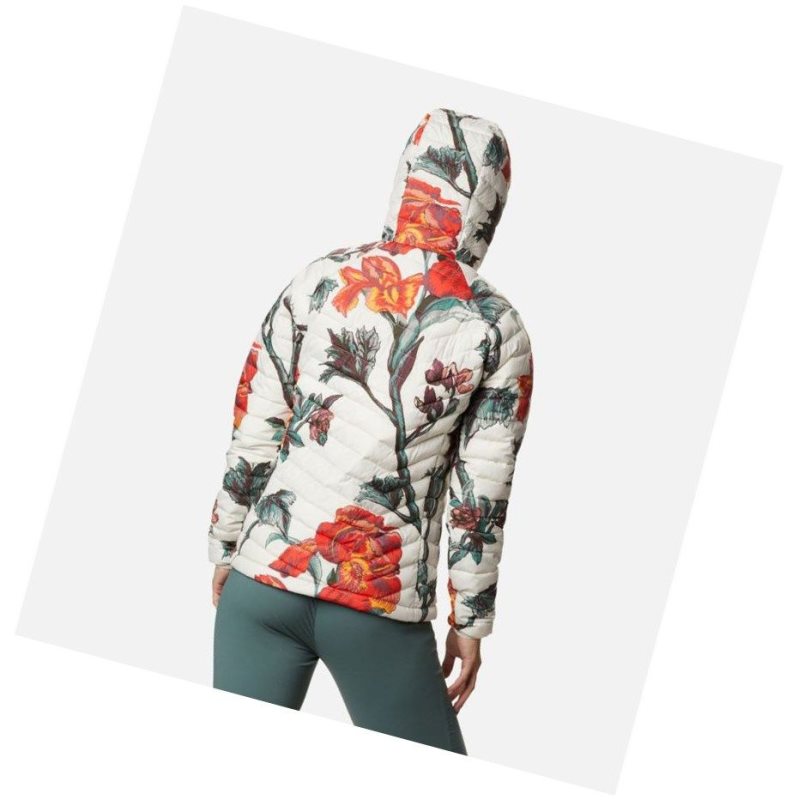 Columbia Powder Lite Hooded Mont Kadın Kahverengi | 63210-WMTX