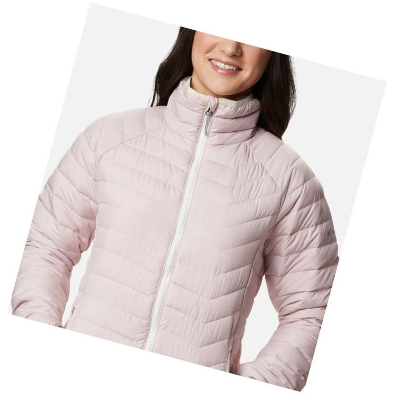 Columbia Powder Lite Mont Kadın Pembe | 03871-QDBW