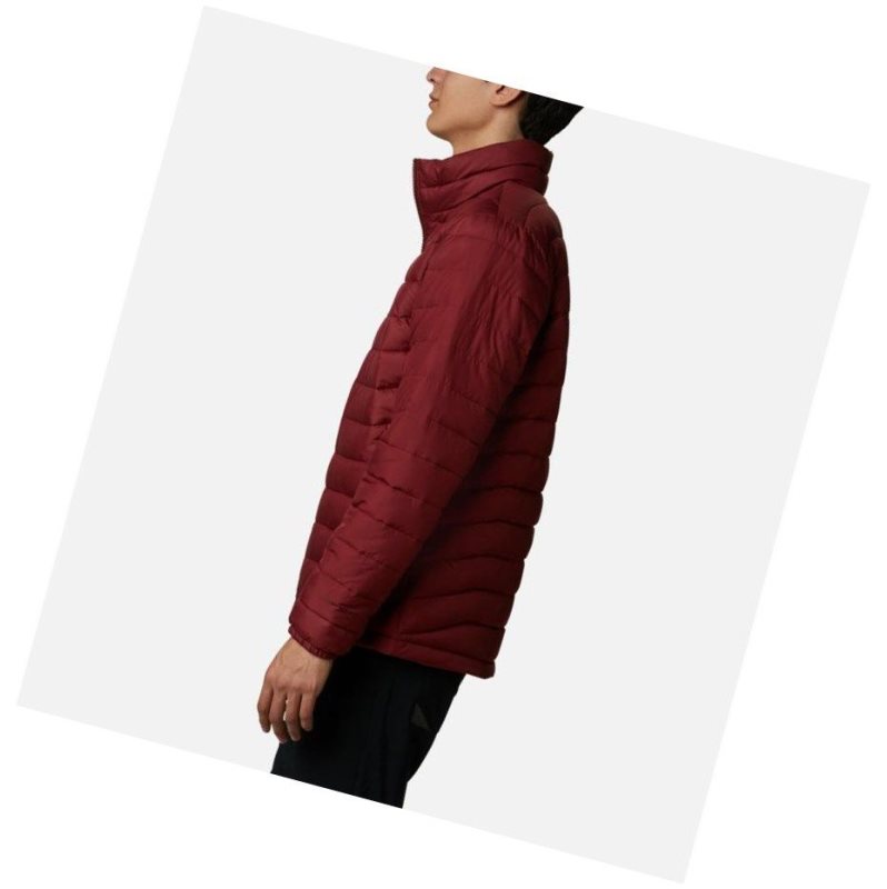 Columbia Powder Lite Tall Mont Erkek Kırmızı | 13458-BOUP