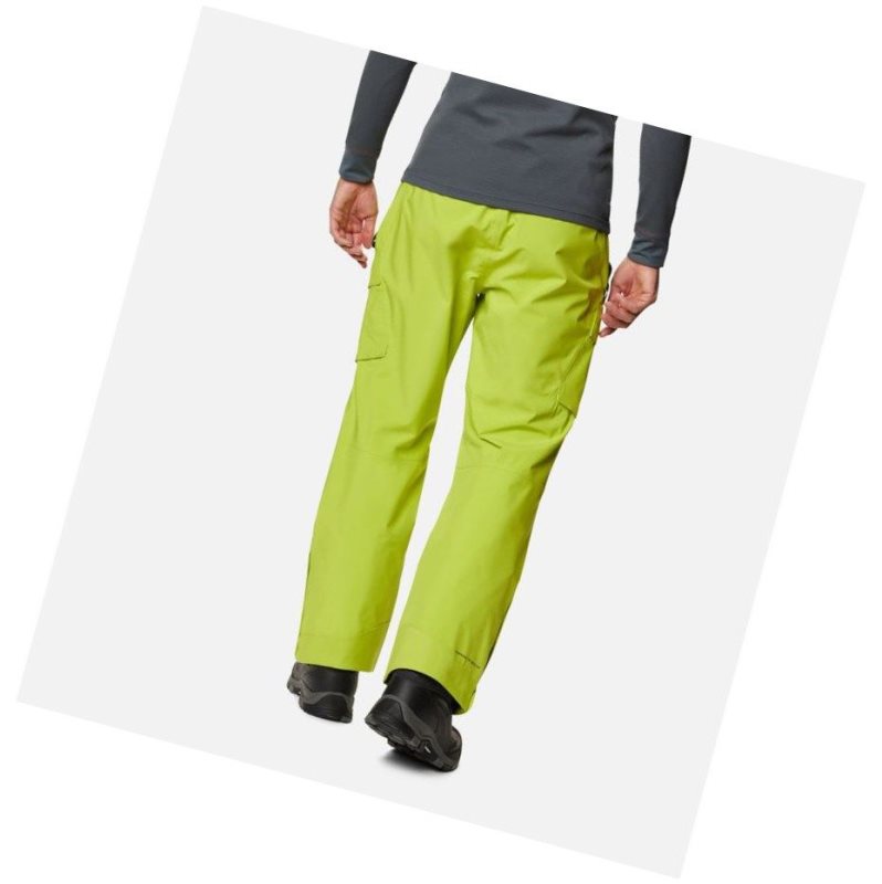 Columbia Powder Stash Pantolon Erkek Yeşil | 64173-MZNH
