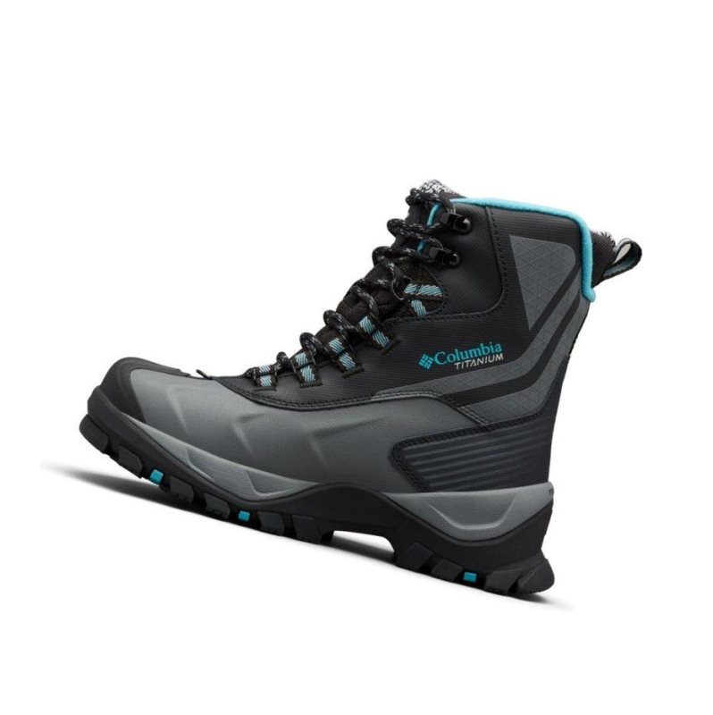 Columbia Powderhouse Titanium Omni-Heat 3D OutDry Bot Kadın Siyah | 09314-IVCB