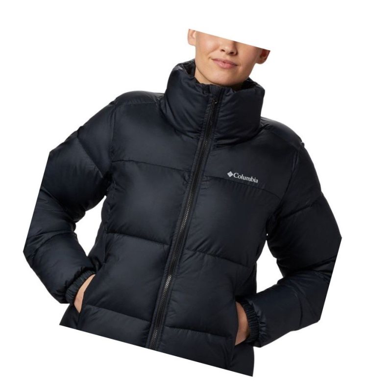 Columbia Puffect Mont Kadın Siyah | 42506-WZEJ