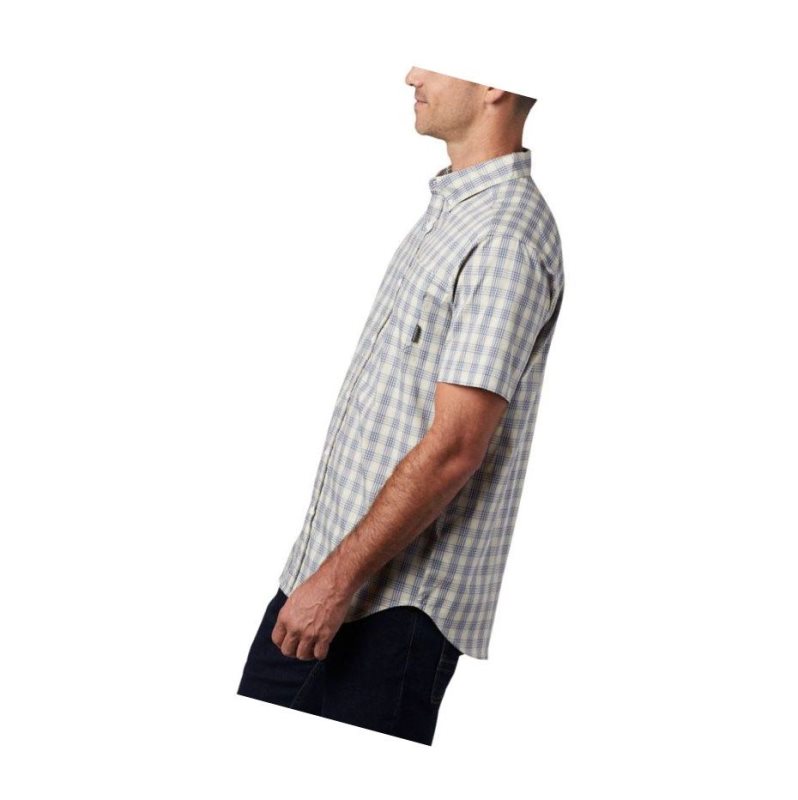 Columbia Rapid Rivers II Short Sleeve Big Gömlek Erkek Açık Mercan | 49312-FRYE