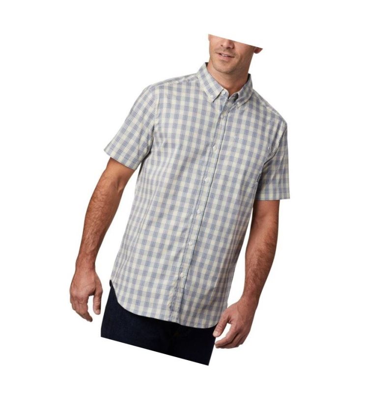 Columbia Rapid Rivers II Short Sleeve Big Gömlek Erkek Açık Mercan | 49312-FRYE