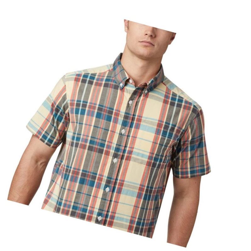Columbia Rapid Rivers II Short Sleeve Gömlek Erkek Renkli | 74253-NPAY