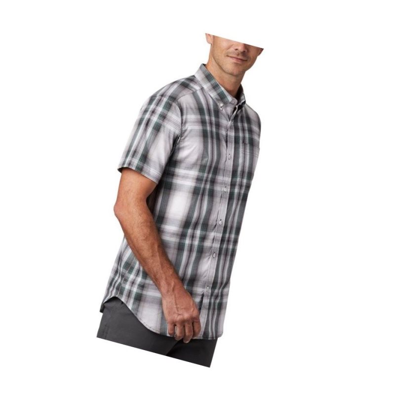 Columbia Rapid Rivers II Short Sleeve Gömlek Erkek Yeşil | 94817-JMTH