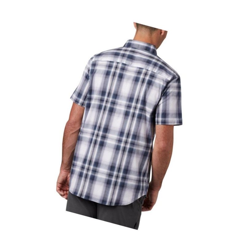 Columbia Rapid Rivers II Short Sleeve Tall Gömlek Erkek Lacivert | 95203-NQKD