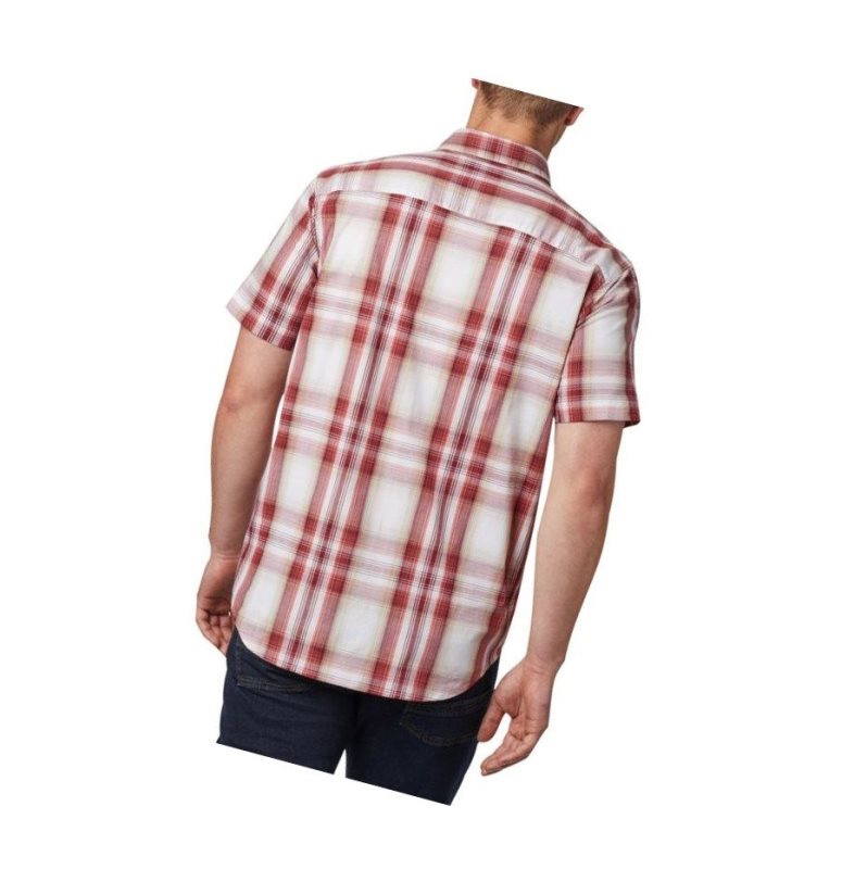Columbia Rapid Rivers II Short Sleeve Tall Gömlek Erkek Kırmızı | 08395-DEGT