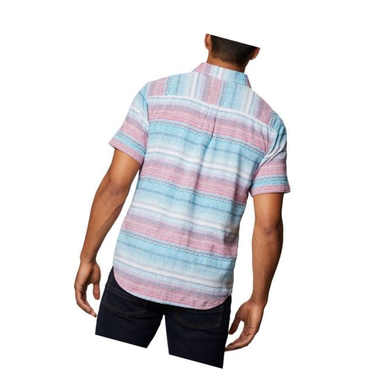 Columbia Red Bird Falls Short Sleeve Gömlek Erkek Renkli | 51097-QBYR