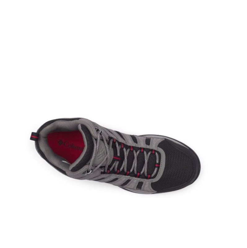 Columbia Redmond V2 Mid Waterproof Wide Yürüyüş Botu Erkek Siyah | 42167-MKEH