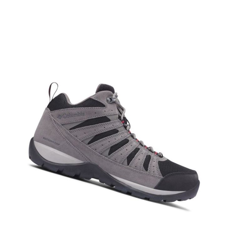 Columbia Redmond V2 Mid Waterproof Wide Yürüyüş Botu Erkek Siyah | 42167-MKEH