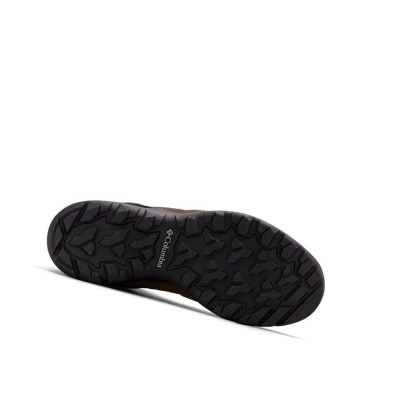 Columbia Redmond V2 Mid Waterproof Yürüyüş Botu Erkek Koyu Kahverengi | 38609-XCQK