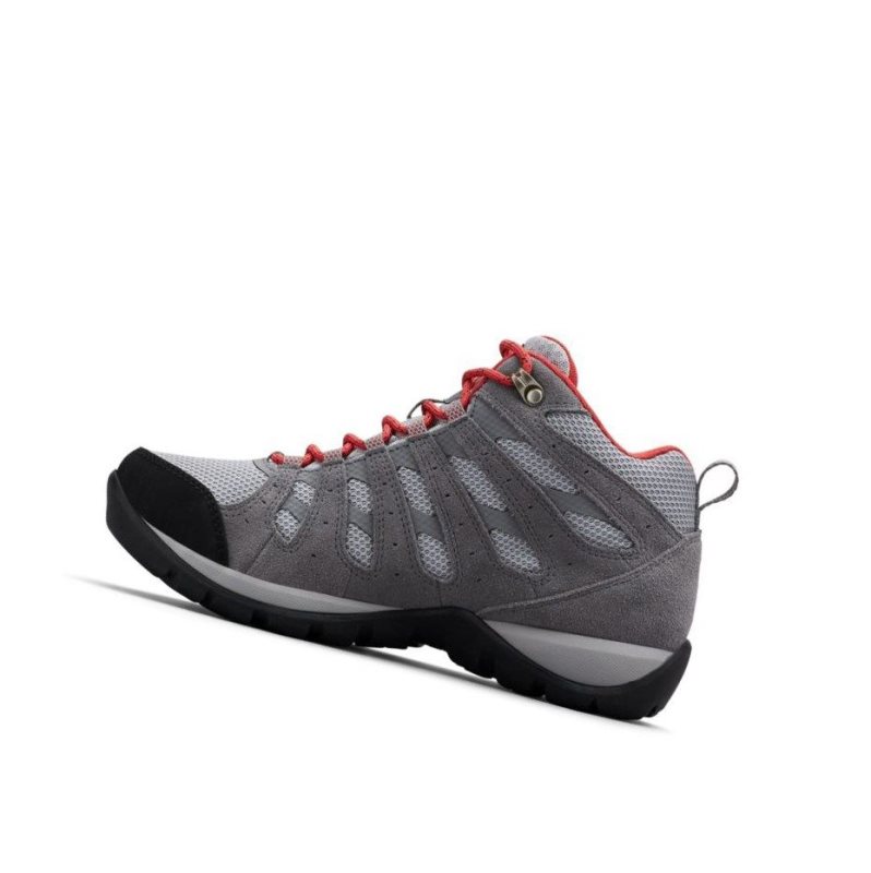 Columbia Redmond V2 Waterproof Mid Yürüyüş Botu Kadın Kırmızı | 37549-KXOU