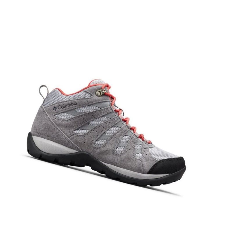 Columbia Redmond V2 Waterproof Mid Yürüyüş Botu Kadın Kırmızı | 37549-KXOU