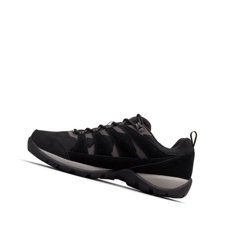 Columbia Redmond V2 Waterproof Wide Yürüyüş Ayakkabısı Erkek Siyah Koyu Gri | 64157-RMVO