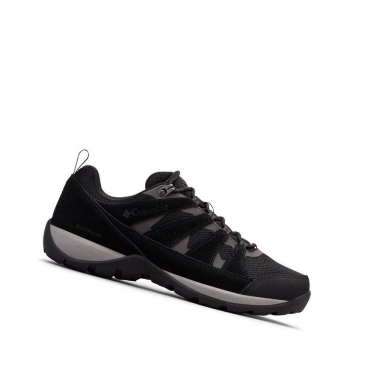 Columbia Redmond V2 Waterproof Yürüyüş Ayakkabısı Erkek Siyah Koyu Gri | 01863-PREU