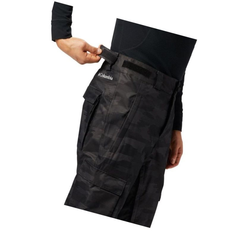 Columbia Ridge 2 Run III Pantolon Erkek Siyah Camo | 91643-JZLD