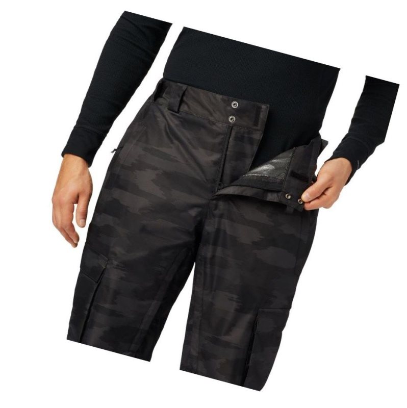 Columbia Ridge 2 Run III Pantolon Erkek Siyah Camo | 91643-JZLD