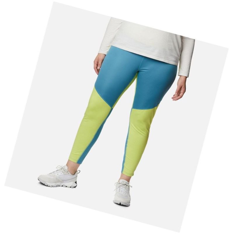 Columbia Roffe Ridge Windblock Plus Size Tayt Kadın Mavi | 96435-FJCB
