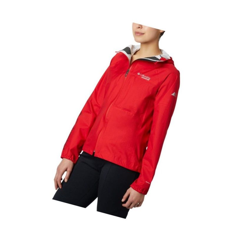 Columbia Rogue Runner Wind Mont Kadın Kırmızı | 07261-GTIB