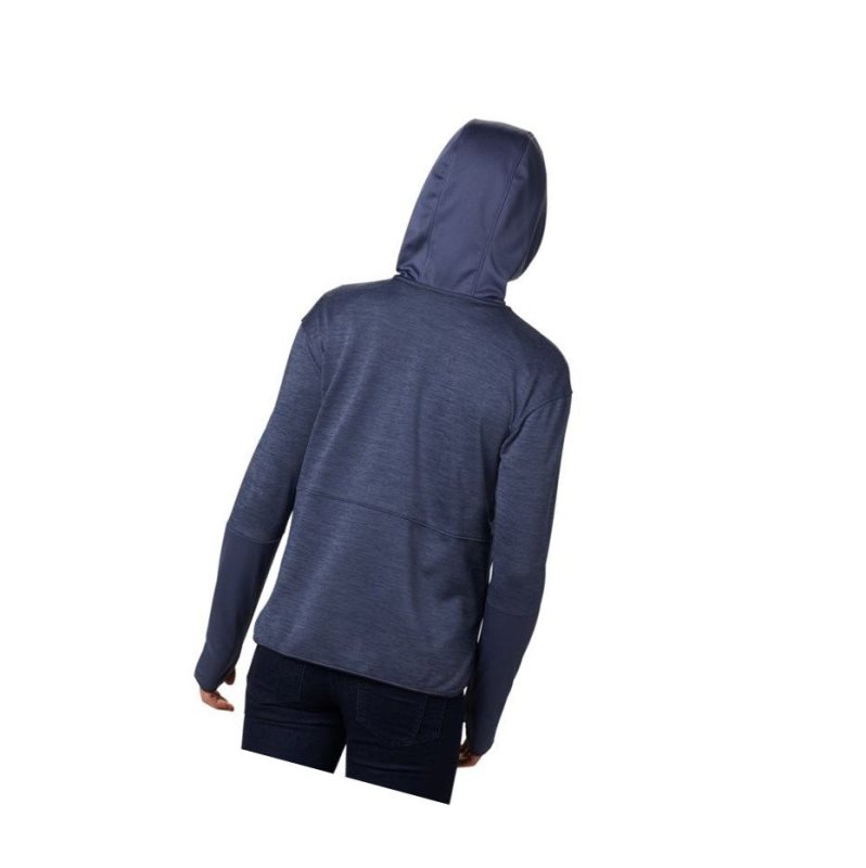 Columbia Rosemont Station II Hooded Full Zip Fleece Mont Kadın Lacivert | 59347-ARHP