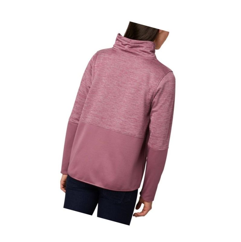 Columbia Rosemont Station Sweatshirt Kadın Pembe | 81940-MLJI