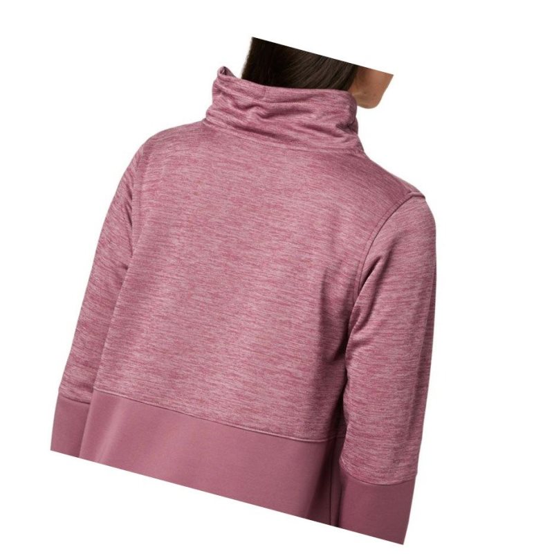 Columbia Rosemont Station Sweatshirt Kadın Pembe | 81940-MLJI