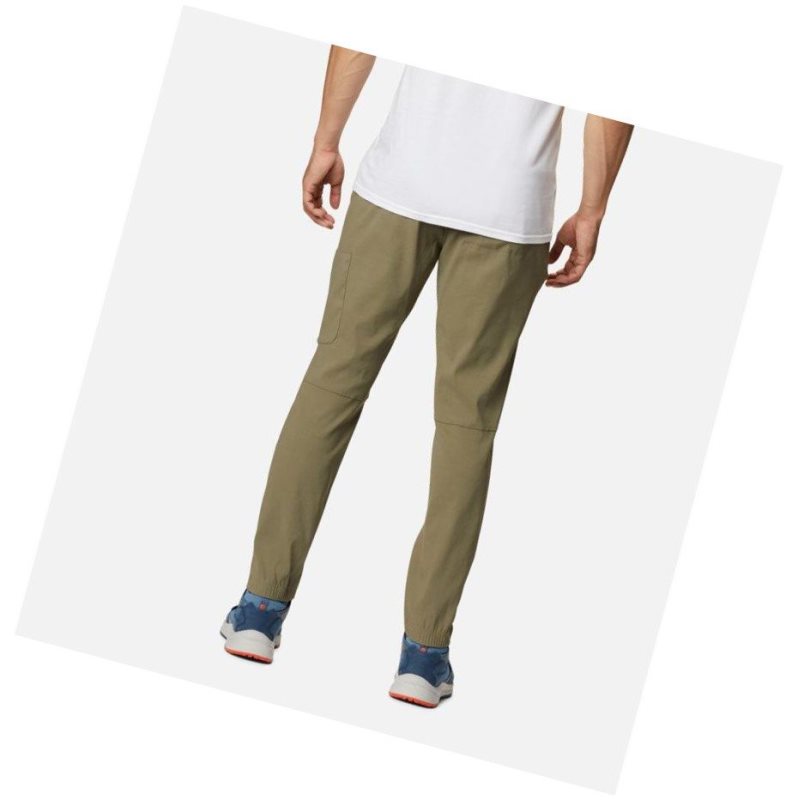 Columbia Royce Range Woven Jogger Pantolon Erkek Gri Yeşil | 18075-WHDO