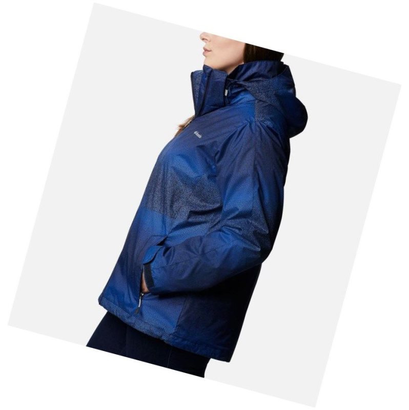 Columbia Ruby River Interchange Plus Size Mont Kadın Lacivert | 70438-SPHV