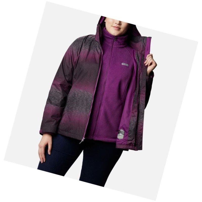 Columbia Ruby River Interchange Plus Size Mont Kadın Mor | 60794-BFOP