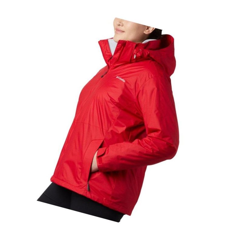 Columbia Ruby River Interchange Plus Size Mont Kadın Kırmızı | 34190-FJVZ